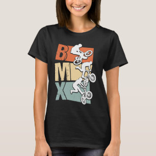 BMX Farb-Fahrrad-Fans Fahrrad BMX Fahrradfahrer vi T-Shirt