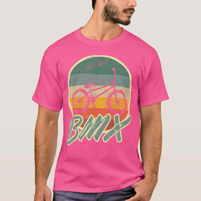 Bmx farbenfrohe Idee T-Shirt (Vorderseite)