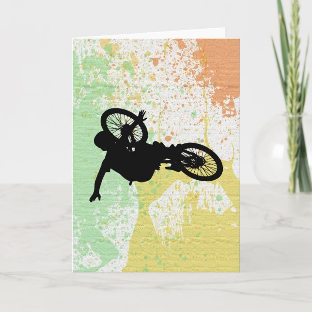 BMX FEIERTAGSKARTE (Vorderseite)