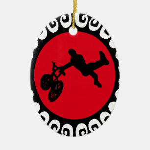 BMX FEUER REDDDDDD KERAMIKORNAMENT