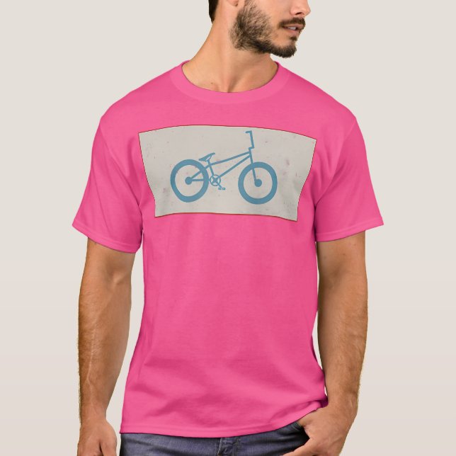 Bmx for Boys Girls Bike Riders Bicycle Baseball T-Shirt (Vorderseite)