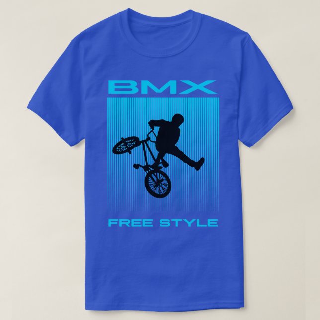 BMX FREE STYLE 1 LEG T-Shirt (Design vorne)