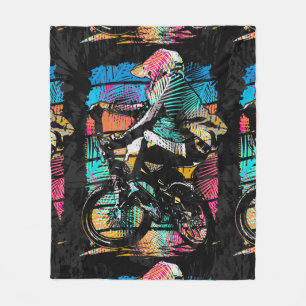 BMX Freestyle - Coole Strand-BMX-Fliesblanke Fleecedecke