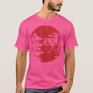Bmx japanisches Red Sun Bmx Zubehör T-Shirt