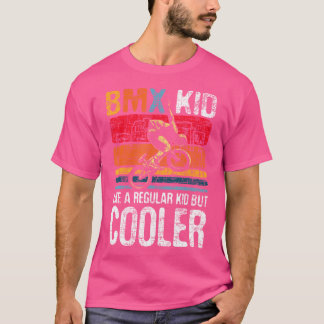 BMX Kid wie ein normales Kinderradfahrer Ri T-Shirt