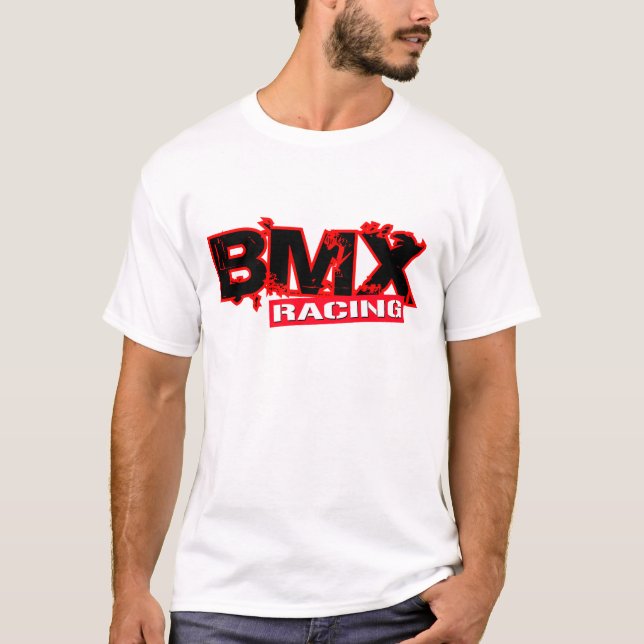BMX LAUFENDES ROT T-Shirt (Vorderseite)