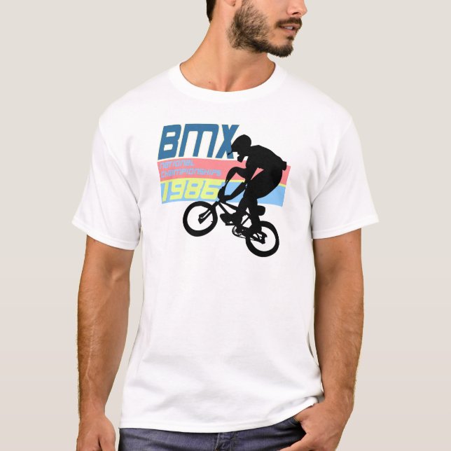 BMX-Meisterschaften 1986 T-Shirt (Vorderseite)