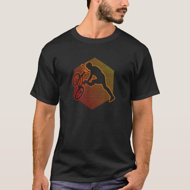 Bmx Men's Women's Cycling Bmx Bike T-Shirt (Vorderseite)