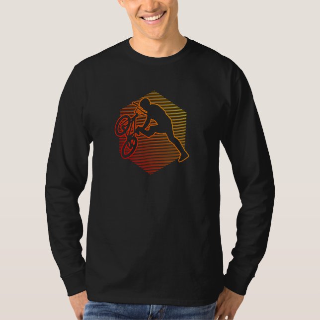 Bmx Men's Women's Cycling Bmx Bike T-Shirt (Vorderseite)