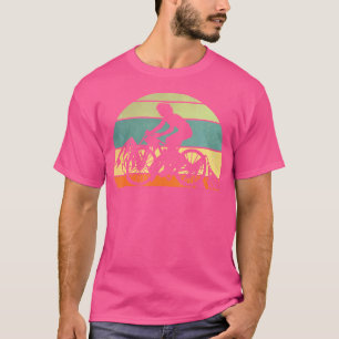 Bmx Mountain Bike Bike Wandern im Val Piora T-Shirt