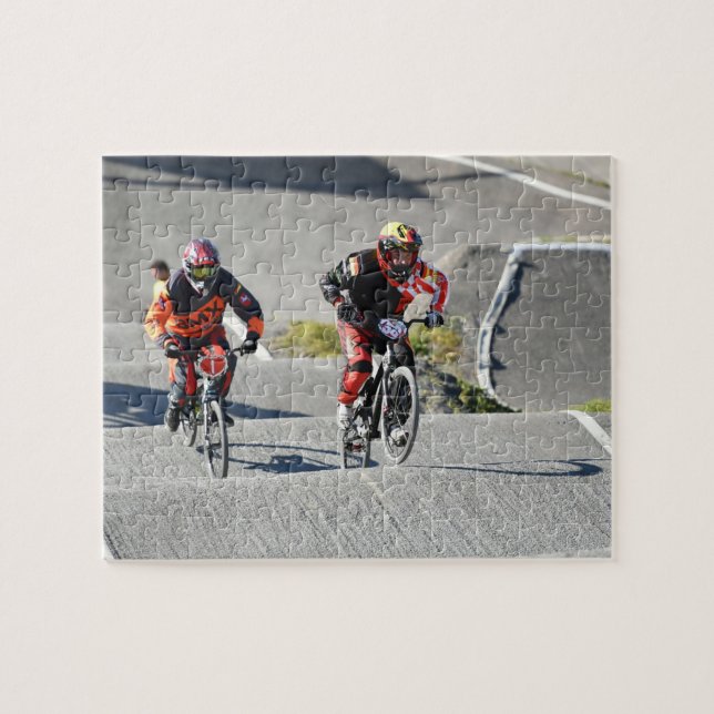 Bmx Race Action Cyclis Krasses Bundesliga Bike (Horizontal)