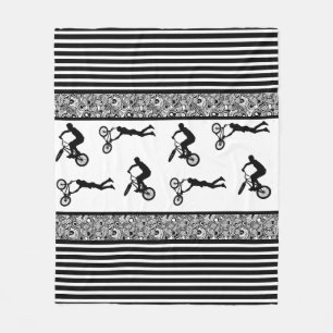 BMX Radfahrer Fleecedecke