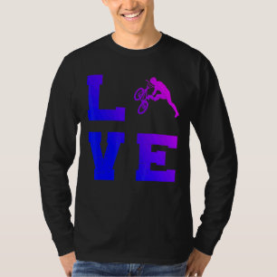 Bmx-Radfahrerinnen-Bmx für Männer T-Shirt