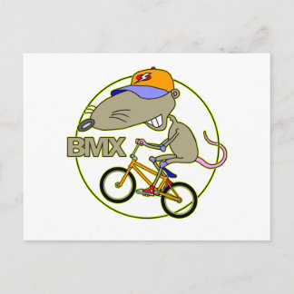 BMX Rat Postkarte