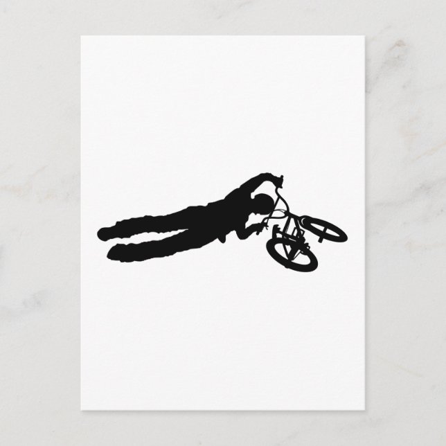 BMX Rider_2 Postkarte (Vorderseite)