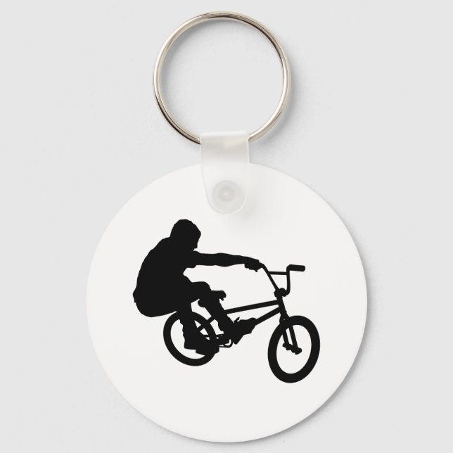 BMX Rider_3 Schlüsselanhänger (Vorderseite)
