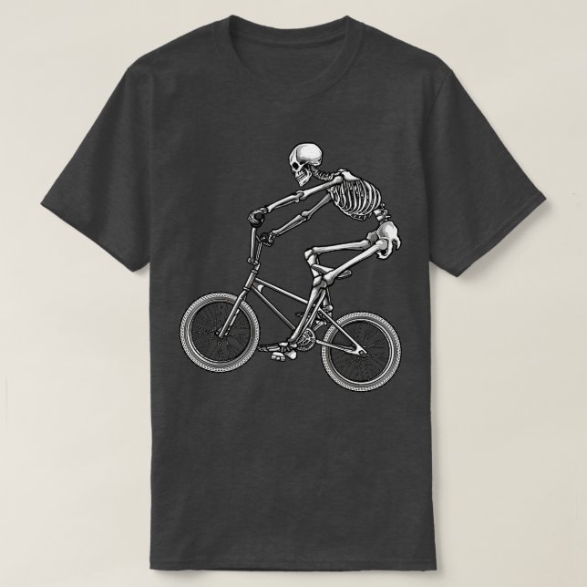 BMX Skeleton T-Shirt (Design vorne)