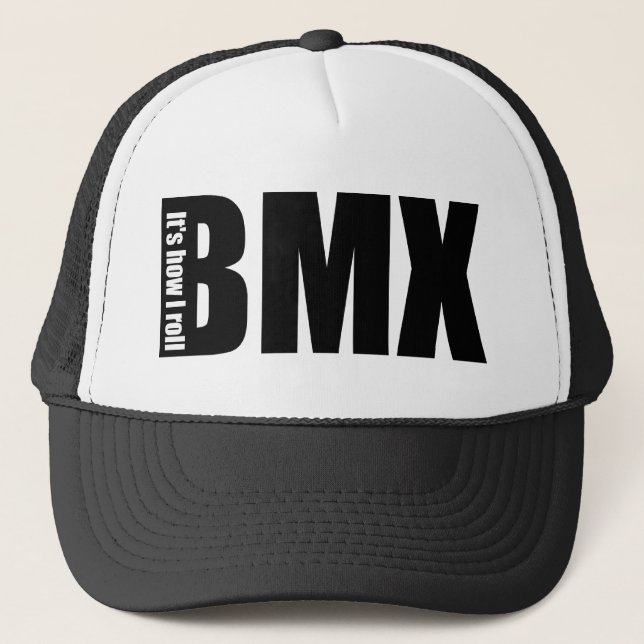 BMX - So kann ich mich bewegen Truckerkappe (Vorderseite)