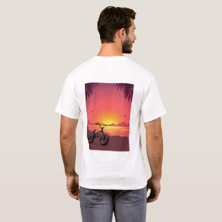 BMX Sonnenuntergang T - Shirt