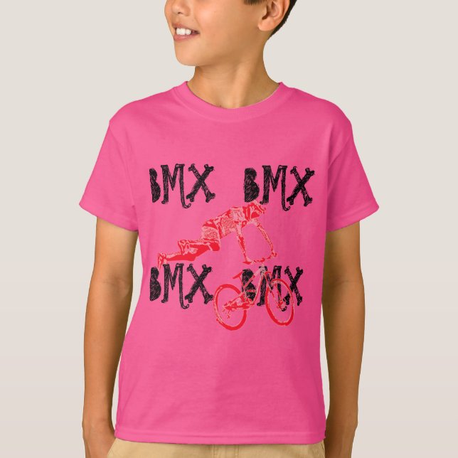 BMX Sports Bike Team Personalize Destiny's T-Shirt (Vorderseite)
