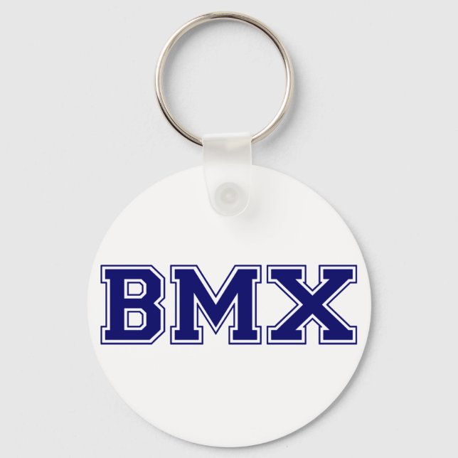 BMX University Style Schlüsselanhänger (Vorderseite)