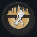 BMX, Urban & Lifestyle Pappteller<br><div class="desc">BMX,  Urban & Lifestyle Design ist das perfekte Geschenk für BMX Fahrer und BMX Bike. Perfekt für alle Themen Mountainbike,  BMX Freestyle und BMX Racing.</div>