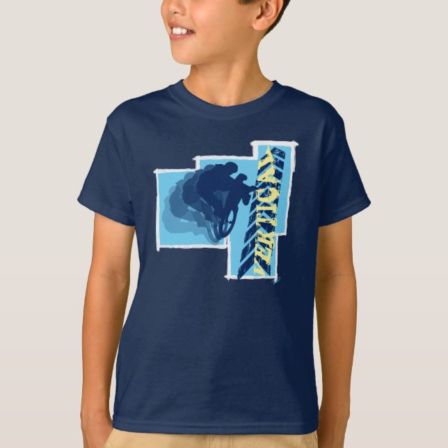 BMX Vertikale T-Shirt (Vorderseite)