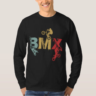 BMX-Vintage-Fahrrad-Fans-Geschenk Jungen Jugend-BM T-Shirt