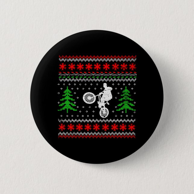 BMX Weihnachten Button (Vorderseite)