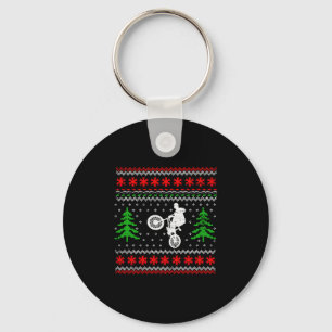 BMX Weihnachten Schlüsselanhänger