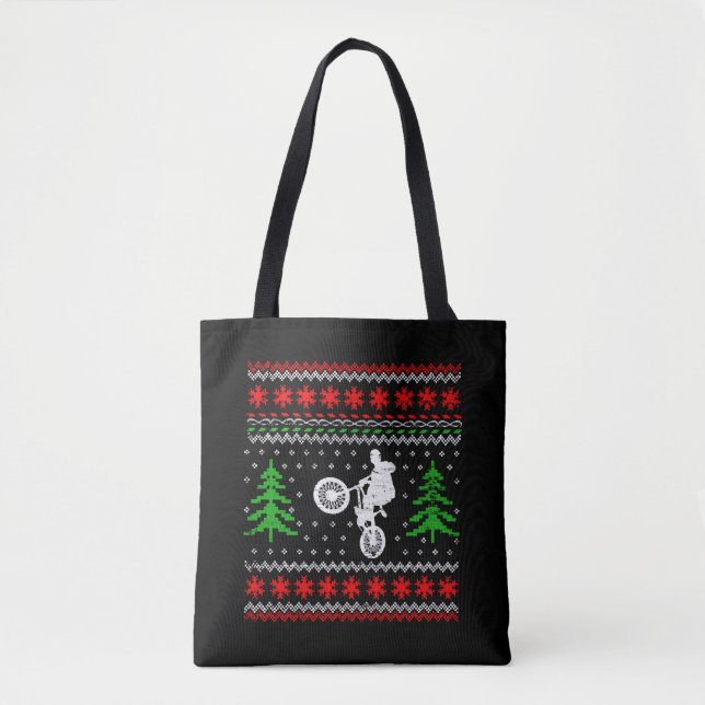 BMX Weihnachten Tasche (Vorderseite)