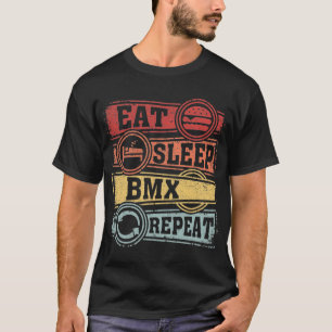 BMX-Wiederholung für den Schlaf T-Shirt