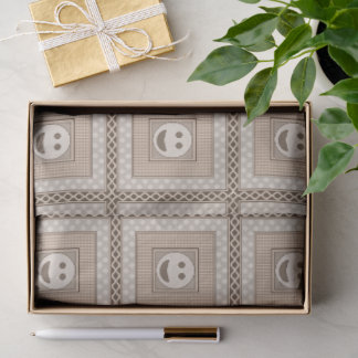 Bn&G Smile Tile Tissue-Papier-Geschenkverpackung Seidenpapier