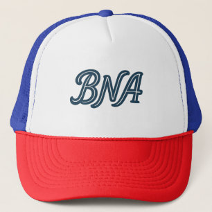 BNA Nashville Airport Code Script Design - Retro Truckerkappe