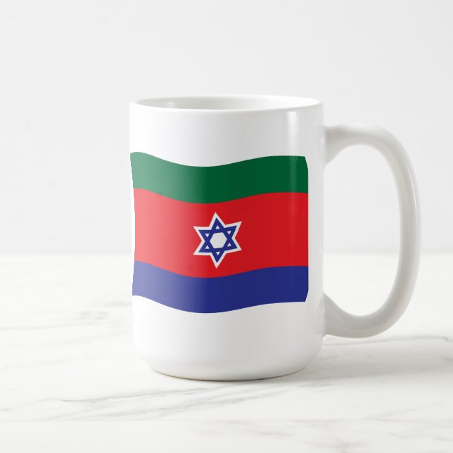 Bnei Menashe Flag Tasse (Rechts)