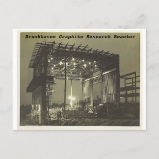 bnlreaktor3, Brookhaven Graphite Research Reactor Postkarte