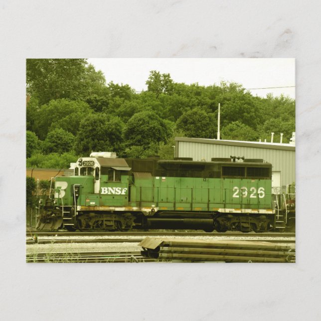 BNSF 2926 POSTKARTE (Vorderseite)
