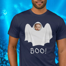 BO! Foto-Ghost gespenstisch Happy Halloween Spaß T-Shirt