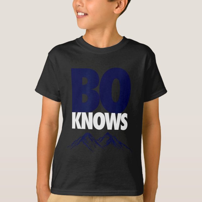Bo kennt das Denver-T-Shirt - Bo kennt Merch T-Shirt (Vorderseite)