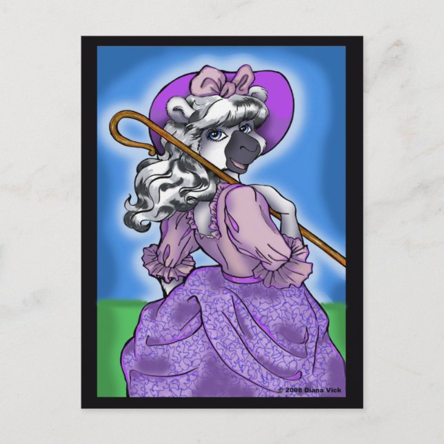 Bo Peep Postcard Postkarte (Vorderseite)