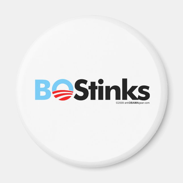 BO Stinks Graphic Magnet (Vorne)