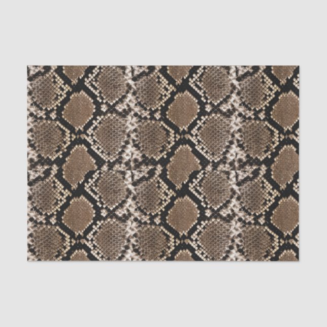 Boa Constrictor Snakeskin Tissue Paper Seidenpapier (Vorderseite)