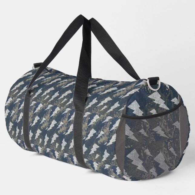 Boa Image Lightning Motif Duffle sac (Coin droit)