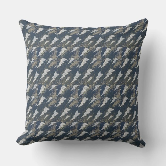Boa Image Lightning Pattern Throw Kissen (Vorderseite)