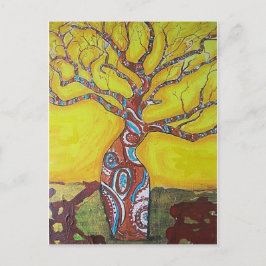 Boab tree Bright Postkarte