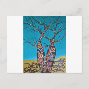 Boab Tree Postkarte