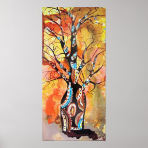 Boab Tree Sunshine Poster
