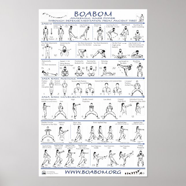Boabom: Verteidigung und Meditation aus dem alten  Poster (Vorne)