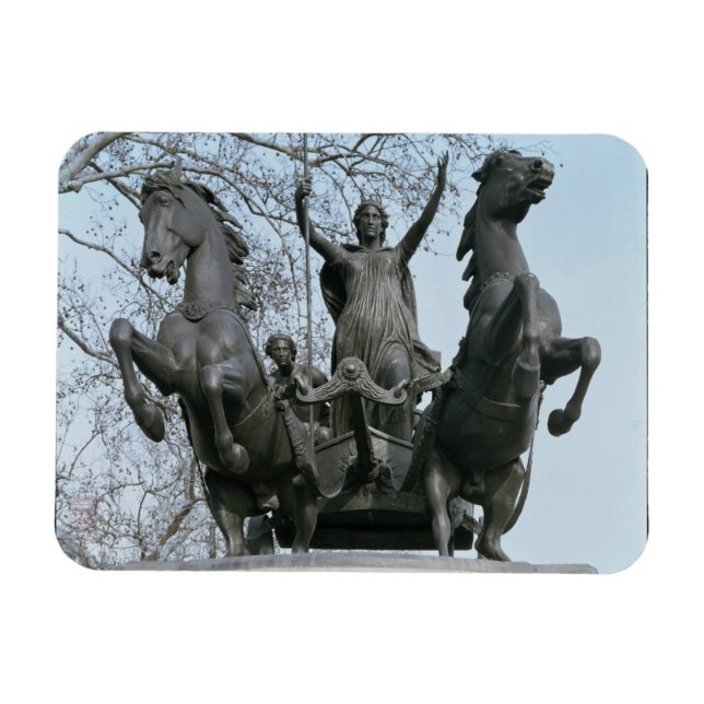 Boadicea, 1850er (Bronze) (siehe auch 33580) Magnet (Horizontal)