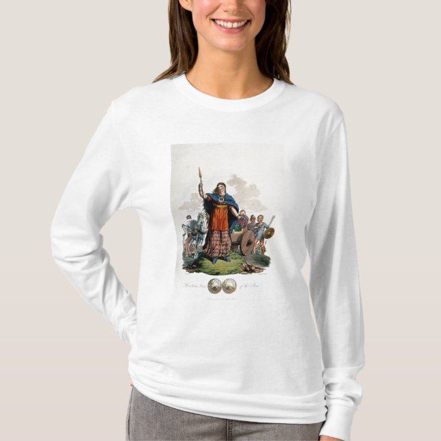 Boadicea, Königin des Iceni T-Shirt (Vorderseite)
